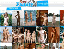 Tablet Screenshot of bare-family.net